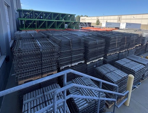 Used pallet racking lot - used,
